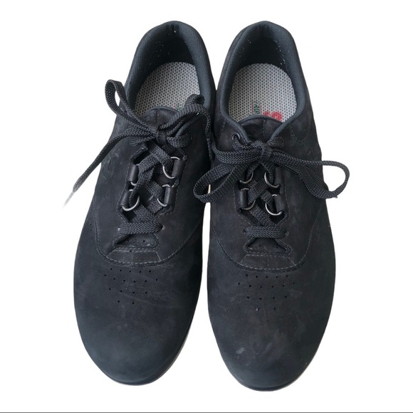 SAS Tripad Comfort Black suede Leather Lace up 8.5 - Picture 3 of 11